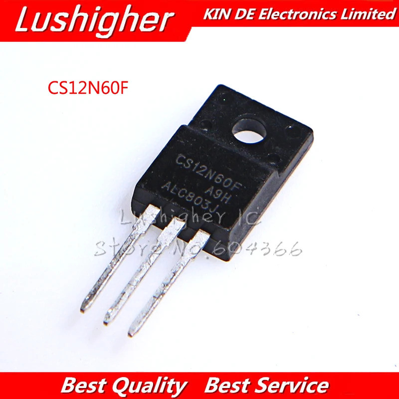 10 CS12N60F TO220F CS12N60 TO-220F 12N60F 12N60