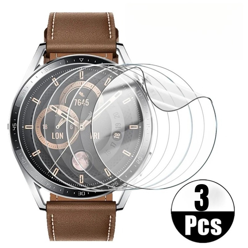 3 Siêu HD Hydrogel Mềm Cho Honor Watch GS 5 4 3 3i Pro HD Clear Smart Watch Bảo Vệ Màn Hình Cho Hono