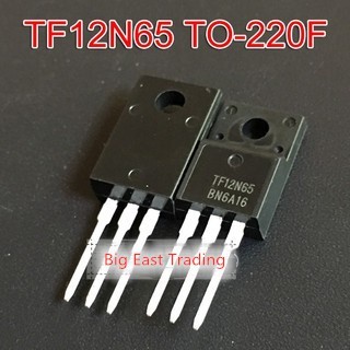5 chiếc TF12N65 TO-220F 12N65 TO-220 12A / 650V MOSFET Transistor mới betterway