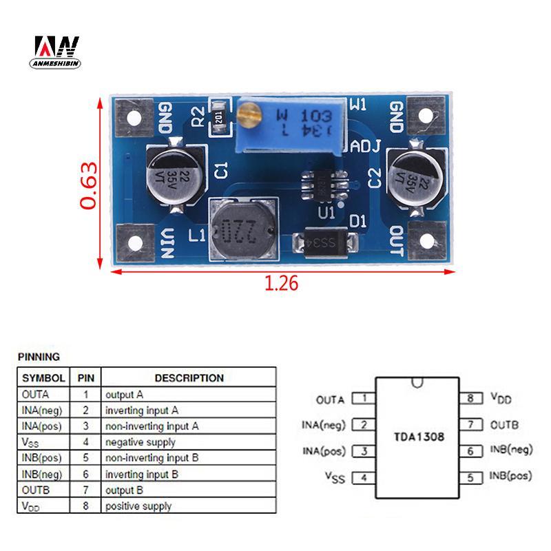 [LO] Bộ chuyển đổi volt tăng cường 2A DC-DC 2V-24V sang 3v 5v 6v 9v 12v 19v TH