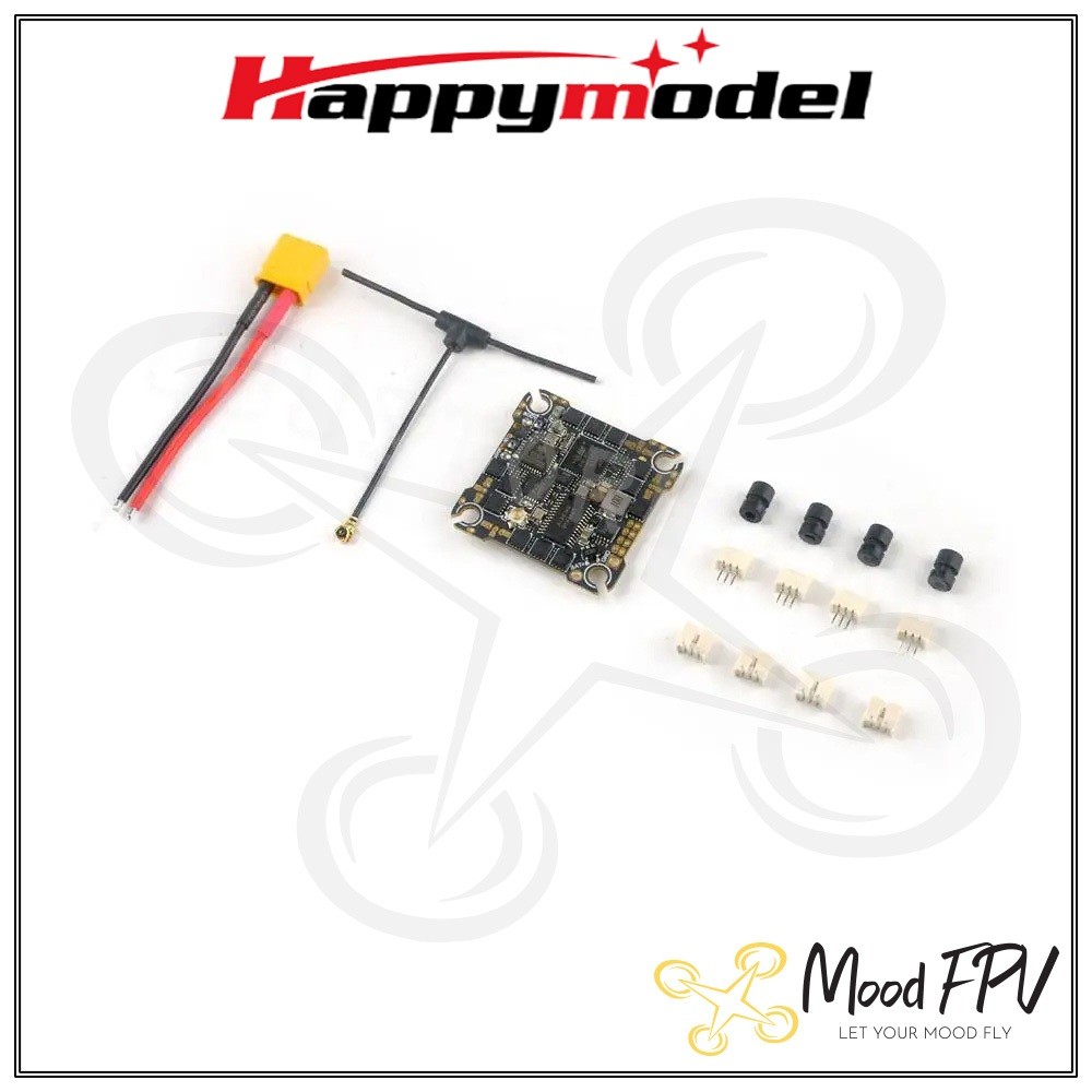 Mạch Điều Khiển Bay Happymodel Super F405HD ELRS AIO 3in1 Flight controller built-in UART 2.4G ELRS
