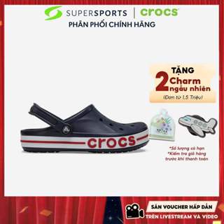 Giày Clog Unisex Crocs Bayaband - Xanh Navy - 205089-4CC ADS01 LS100