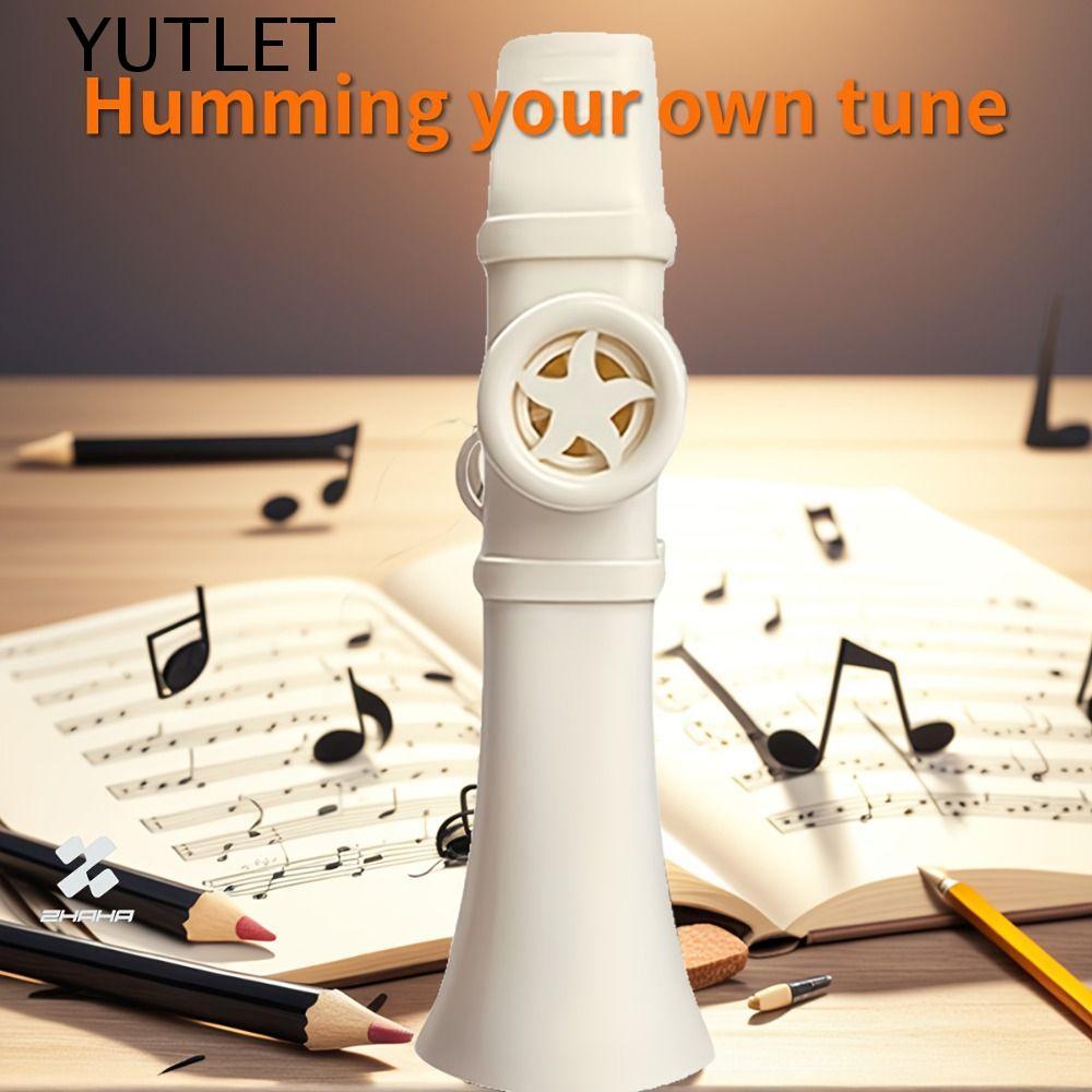 YUTLET Professional Kazoo, Thiết kế di động Sáo Kazoo thân bằng nhựa, Ống ngậm Dudu vui nhộn Kích th