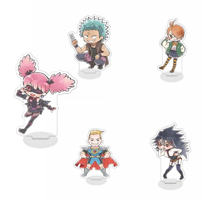 Midoriya Izuku Todoroki Shoto Anime Cosplay Stand Acrylic Figure Model Desk Decor Fans Collection Pr