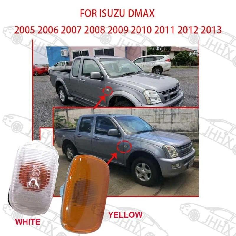 CHO ISUZU DMAX FENDER ĐÈN BÊN ĐÈN TÍN HIỆU (TRẮNG) 2005 2006 2007 2008 2009 2010 2011 2012 2013
