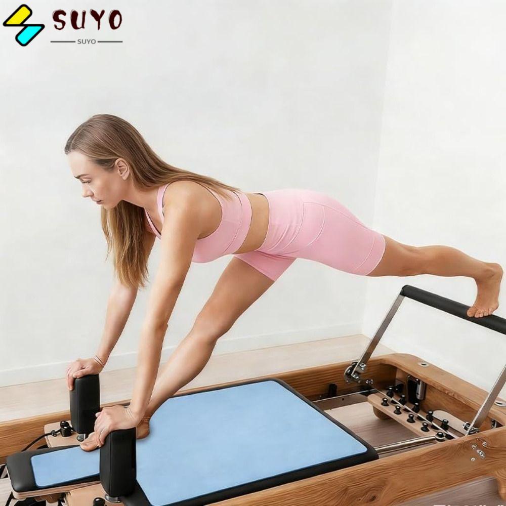 Thảm SUYO Pilates, Thảm cải cách Pilates thấm hút lông cừu, Máy cải cách Pilates siêu mỏng cầm tay c