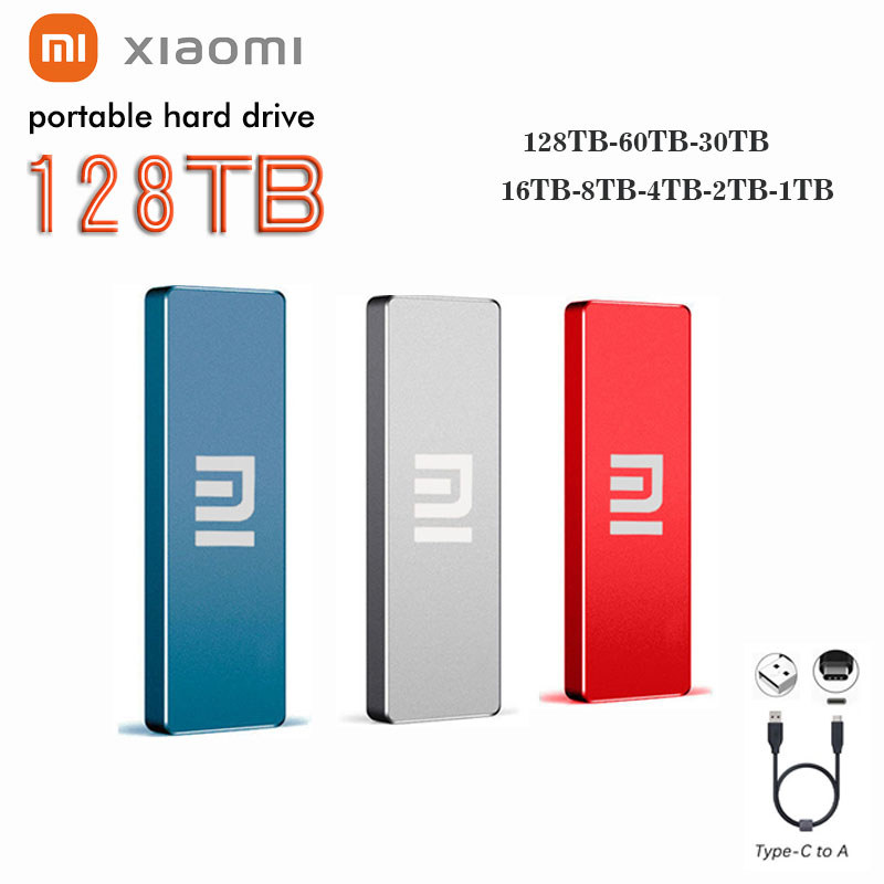 Ổ cứng SSD di động 1TB / 2TB / 4TB / 8TB / 16TB / 30TB cho máy tính, lưu trữ ngoài