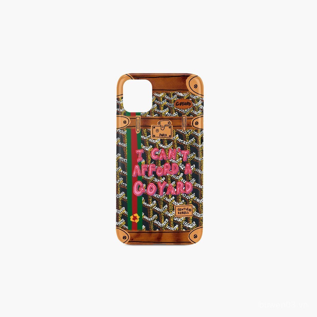 Thích hợp cho Apple Huawei Honor Spoof goyard Shell iphone15promax Original ins Cool Flower Dog Toot