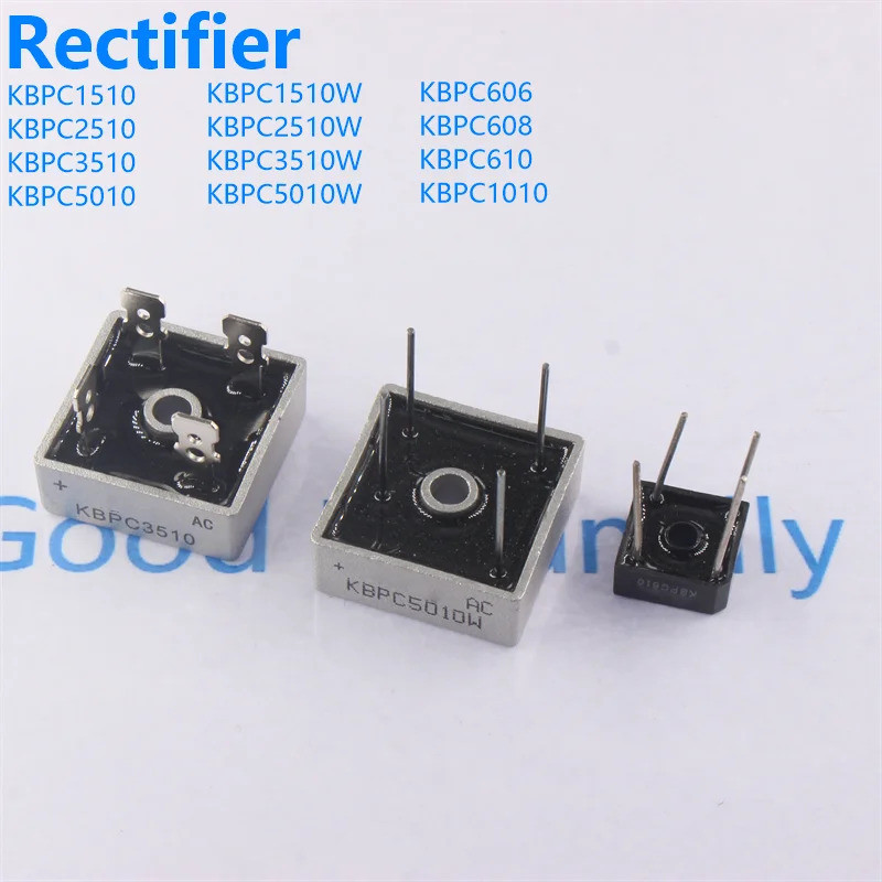 Cầu chỉnh lưu KBPC1510 KBPC2510 KBPC3510 KBPC5010 KBPC1510W KBPC2510W KBPC3510W KBPC5010 KBPC606 KBP