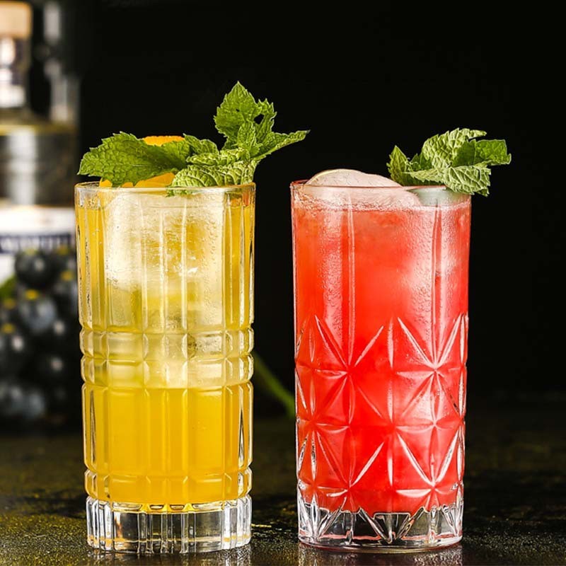 Thanh Colin Glass Huyền Thoại Pha Lê Không Chì Colin Glass Nước Thẳng Thủy Tinh Cocktail Ly Uống Dài