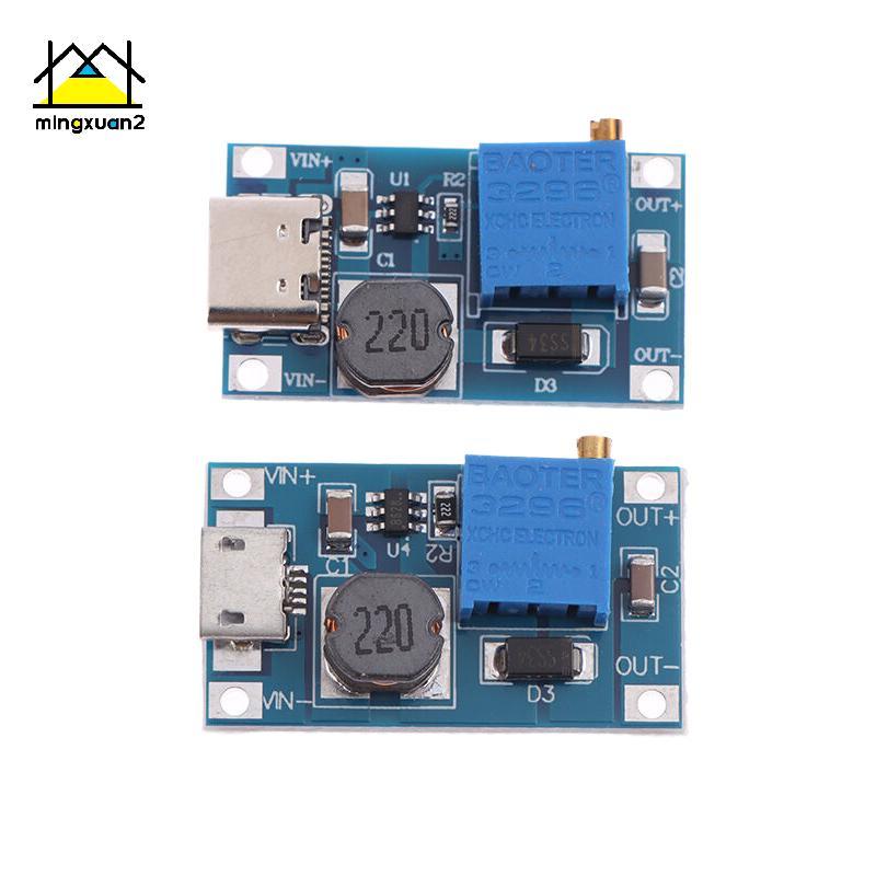 Mingxuan2 1 Bộ chuyển đổi tăng cường chuyển đổi Dc sang Dc Mô-đun nguồn chuyển đổi tăng cường MT3608