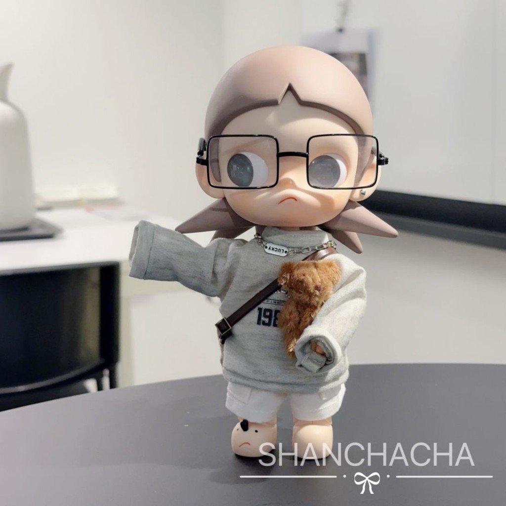 Gazi Sister zsiga Works for Good Morning Little Bear Suit Heading for Movable Doll Doll Doll Quần áo