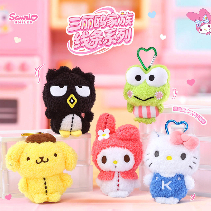 Sanrio dòng hello kitty Hello Kitty Melody mắt to Sanrio dòng hello kitty Hello Kitty Melody Ếch mắt