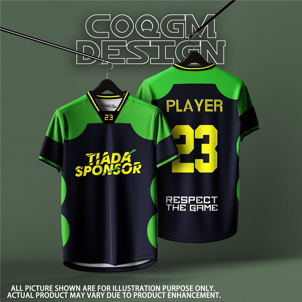 Phiên bản NFL Futsal Football Baju Jersey Tên tùy chỉnh Áo thun thể thao vải thoáng khí