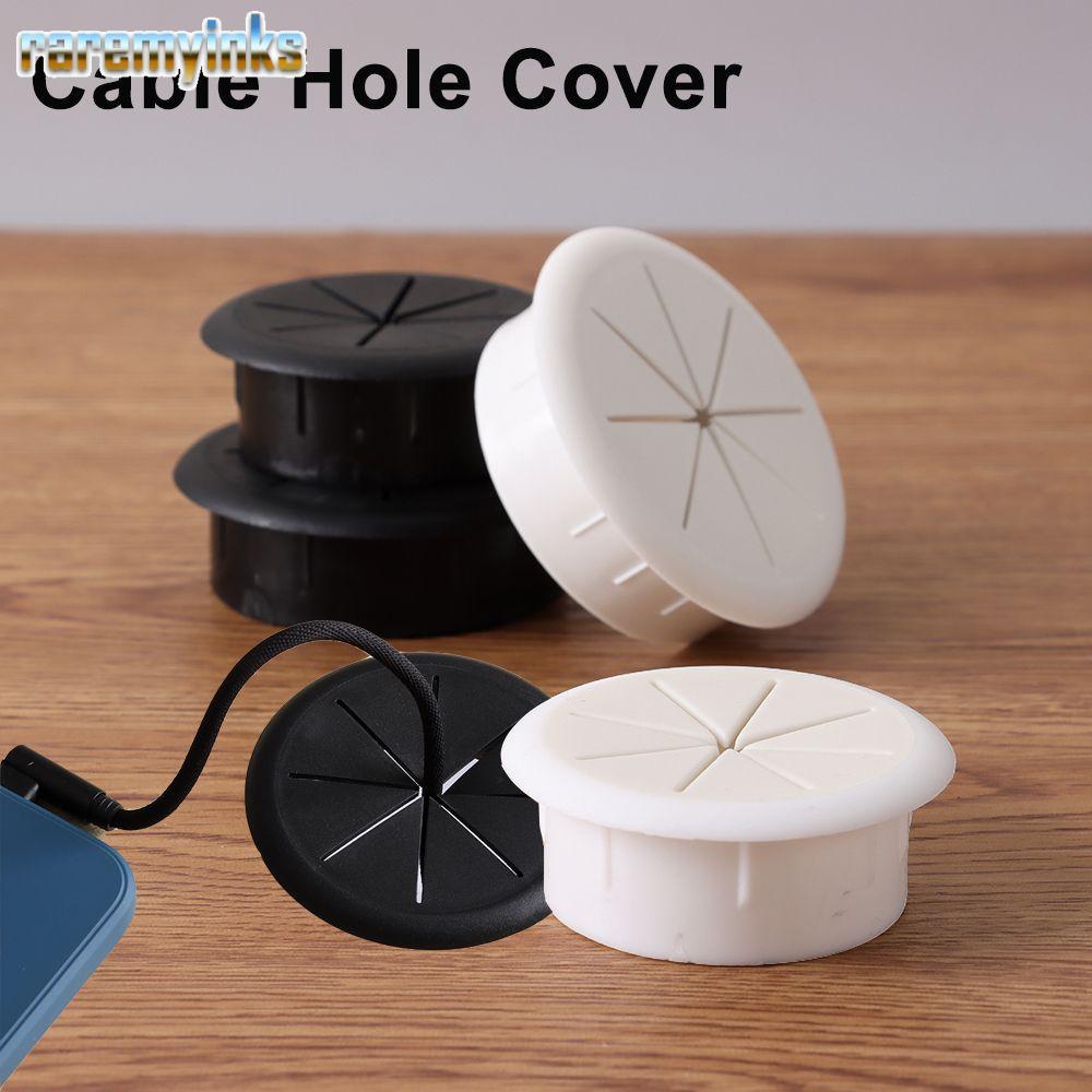 RAREM Wire Hole Cover Home Threading Box Cover Cable Passing Line Outlet Port