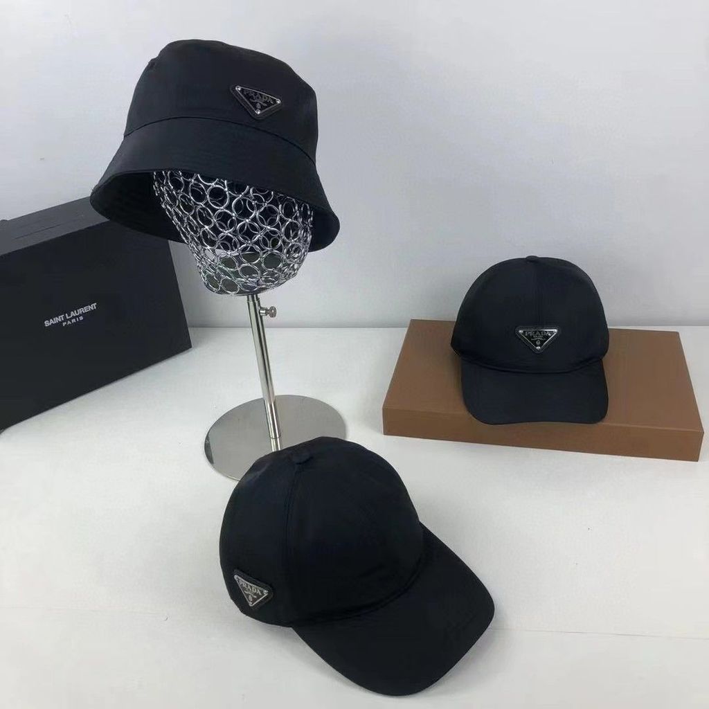 Mũ bóng chày PRADA1987 Mũ thời trang phù hợp