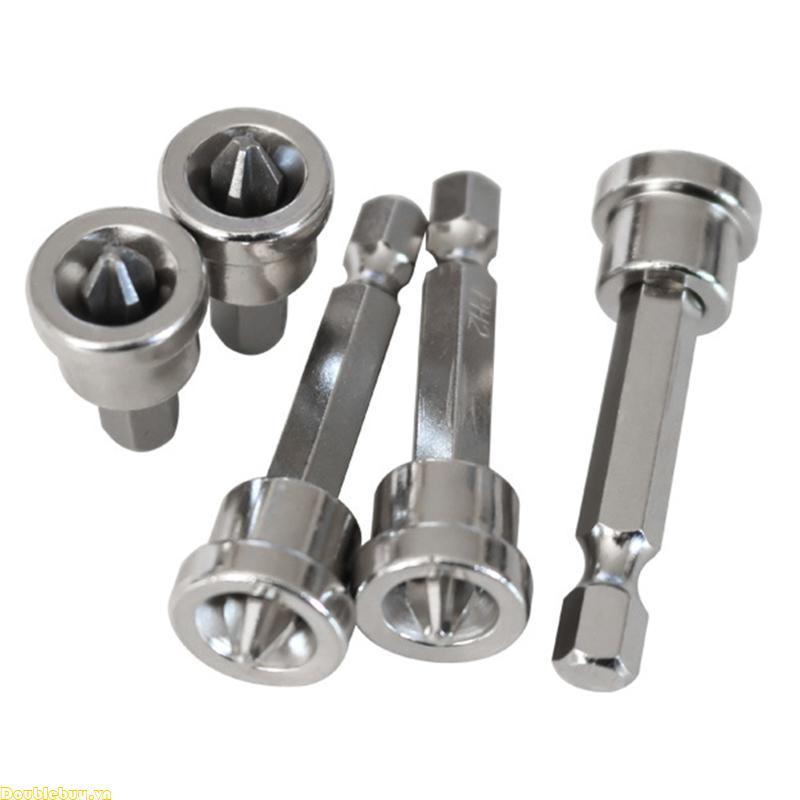 5pcs Multifunctional  Magnetic Positioning Screwdriver Bits  for Gypsum Board