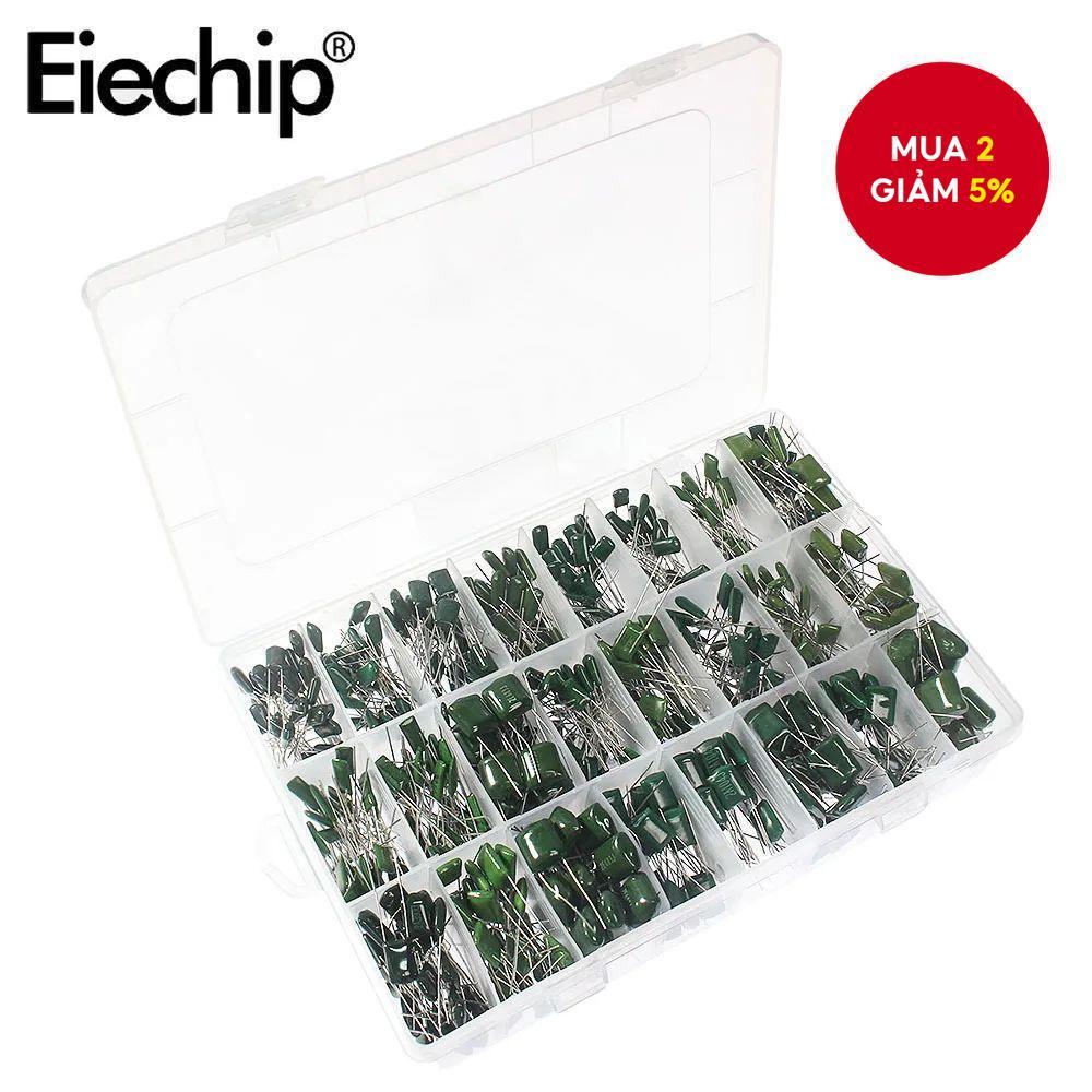 Bộ kit tụ điện phim Polyester 180/660pcs 100V 18/24 giá trị 2A331 2A471 2A561 2A681 2A102 2A102J 2A1