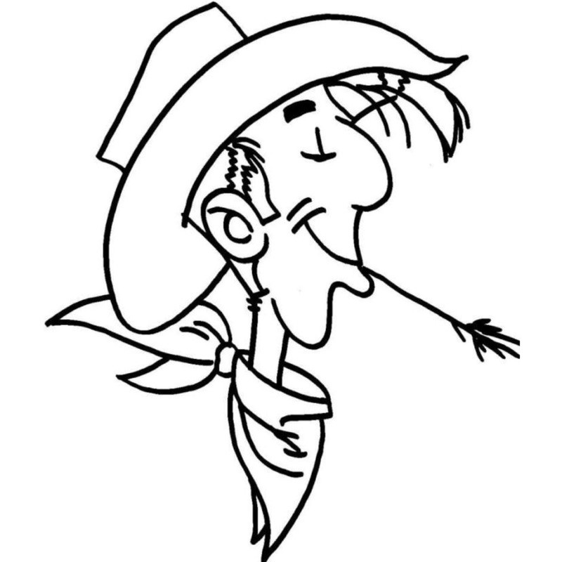 Cao bồi Lucky Luke - Set 40 Tờ Tranh Tô Màu A4 A5 Dành Cho Màu Sáp, Màu Chì - TRANH TÔ MÀU COLOR LAN