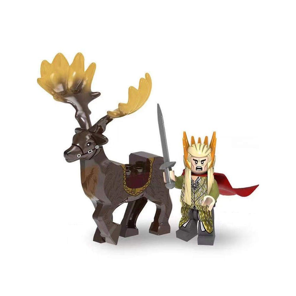 Star Wars Series Mount Minifigure Plug Beast Dongdong Beast Wet Back Beast Stormtrooper Jabal Lank Đ