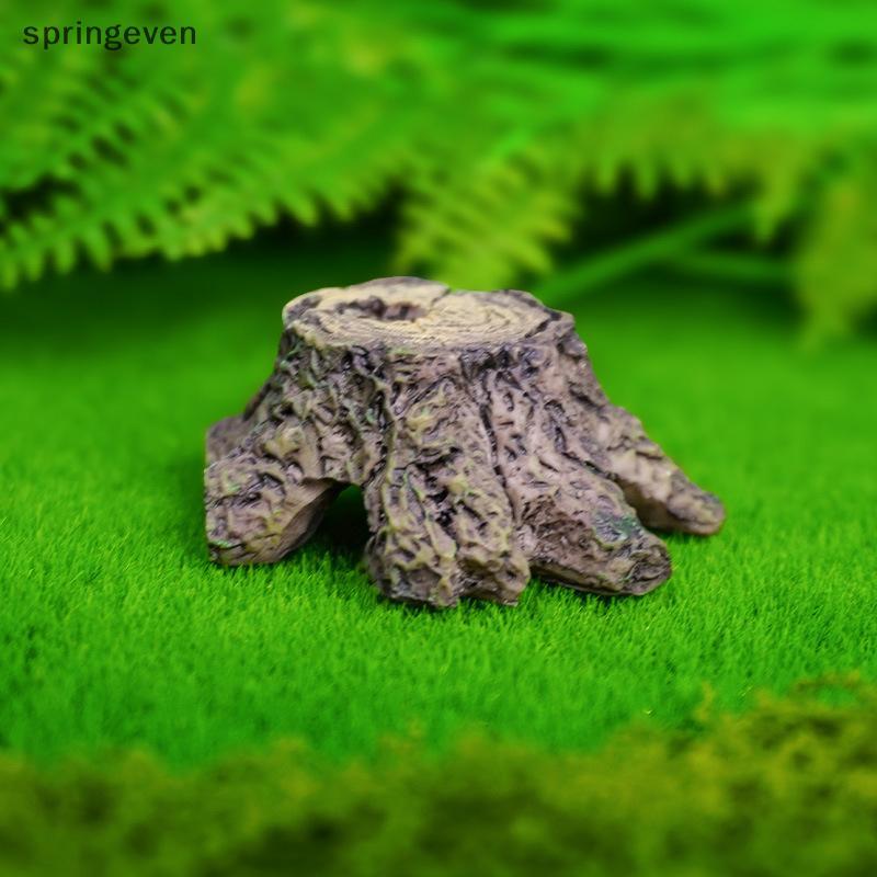 Springeven Fish Hide Cave Reptiles Basking Hide Habitat Reptiles Enthusiasts Gears Pet Habitat Phụ k