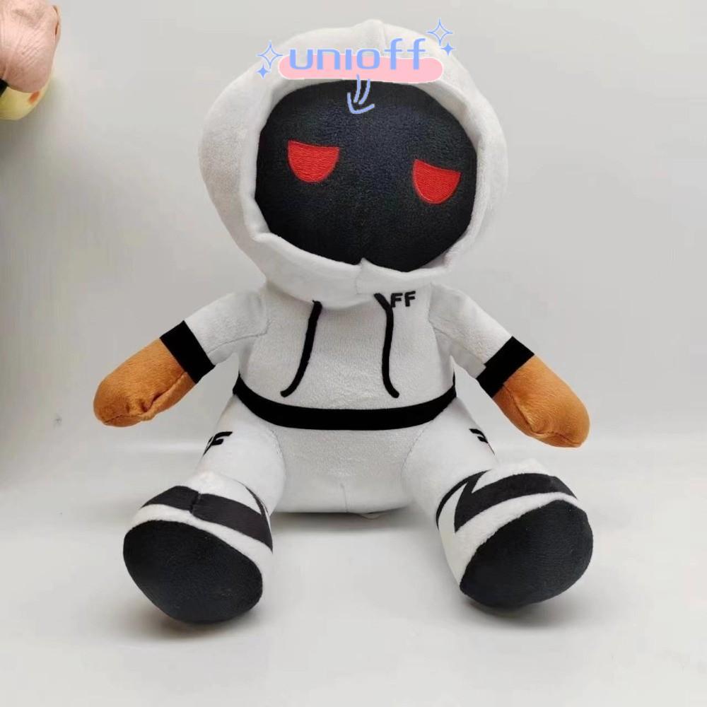UNIOFF Anime Plushie Toy, Búp Bê Sang Trọng Gia Đình Roblox Foltyn 25cm, Mềm Mại Với Áo Trắng Đồ chơ