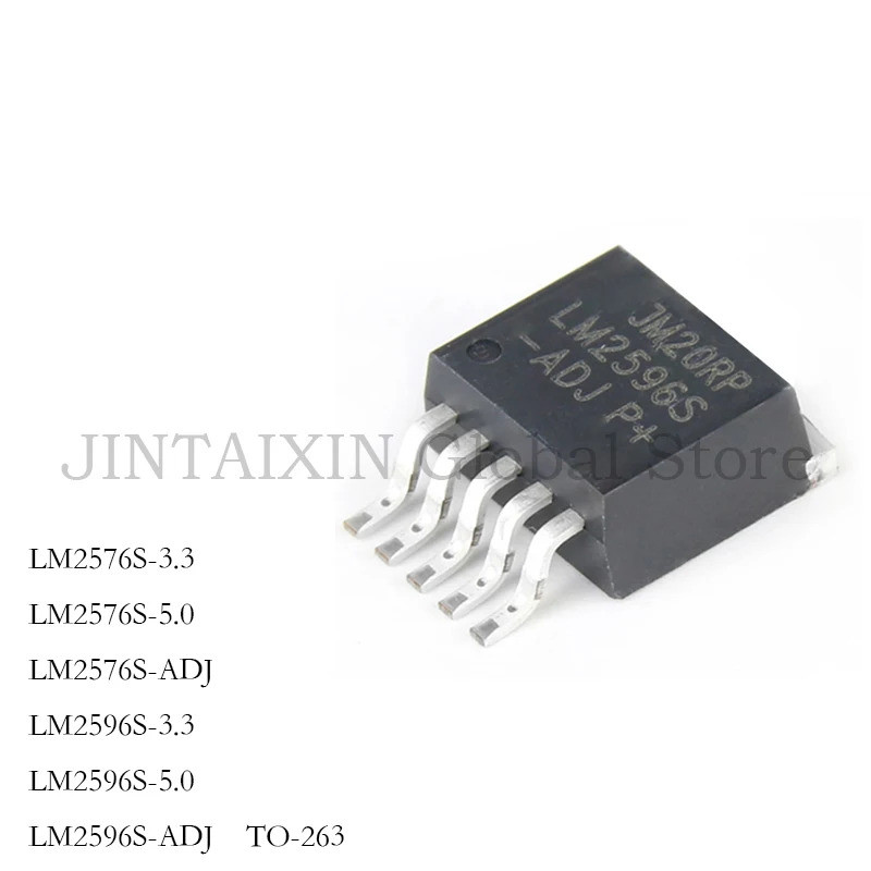 5 Chiếc LM2596S-ADJ TO263 LM2596-ADJ LM2596S-5.0 LM2596-5.0 LM2596S-3.3 LM2596-3.3 LM2576S-3.3 LM257
