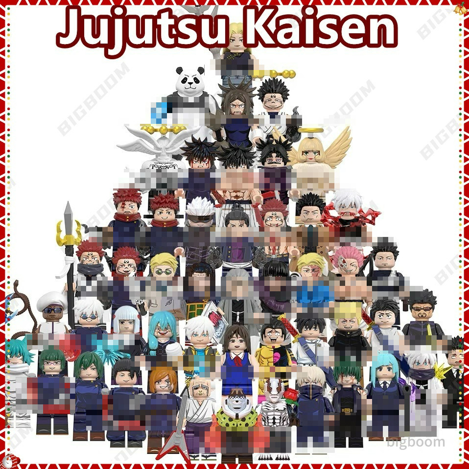Jujutsu Kaisen Minifigures Jujutsu Battle Đồ chơi Anime Nhật Bản phổ biến Gojo Yuji Hanao [Complete Series]