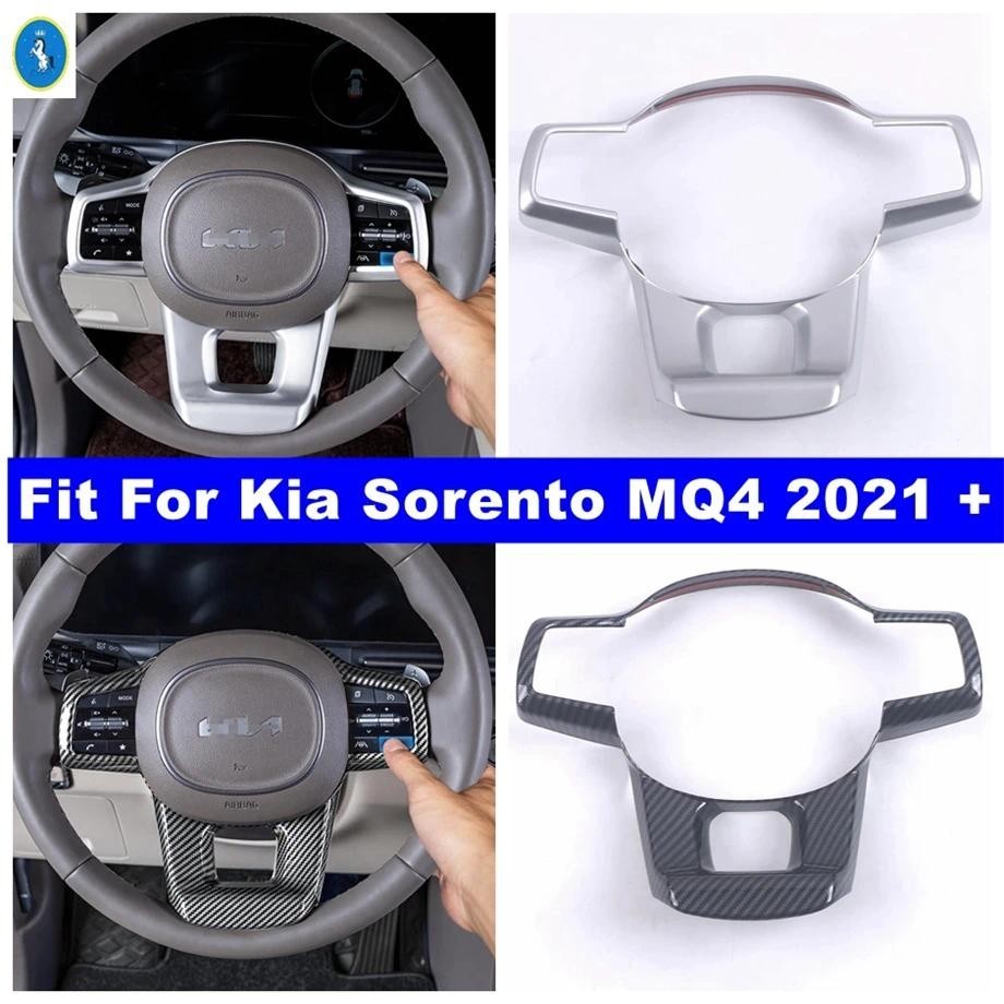 Dành Cho Xe Kia Sorento MQ4 2021 2022 2023 2024 Vô Lăng Ô Tô Trang Trí Bao Viền Khung Phụ Kiện Nội T