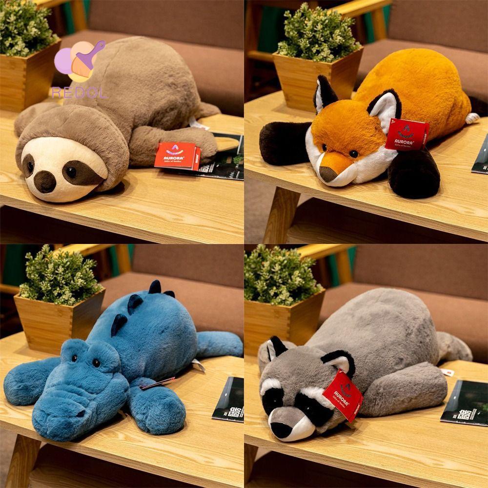 REPKG Big Sloth Plush, Sloth Plushie Thú Nhồi Bông, Quà Tặng Cá Sấu Lông Tơ Tóc Gấu Trúc Sang Trọng 