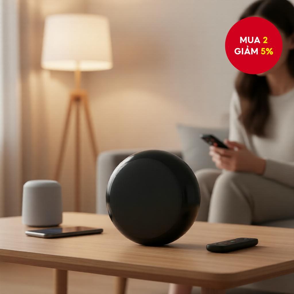 SMATRUL WiFi IR Remote Control Smart Blaster Hub Bộ lặp sóng đa năng tương thích với Alexa và Tuya A