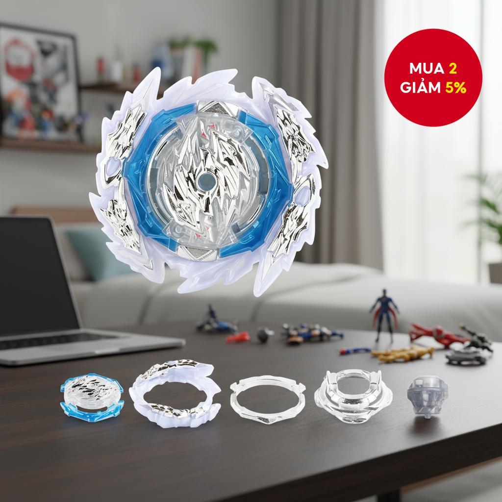 MQ Beyblade Burst B189 DB Guilty Longinus Đỉnh Quay Đơn
