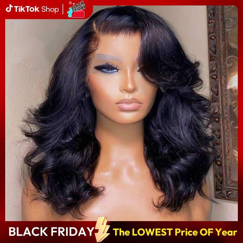 Tóc Giả Body Wave Mật Độ 250%, Kích Thước 6x8 Inch, Ren, Sẵn Sàng Sử Dụng |West Kiss