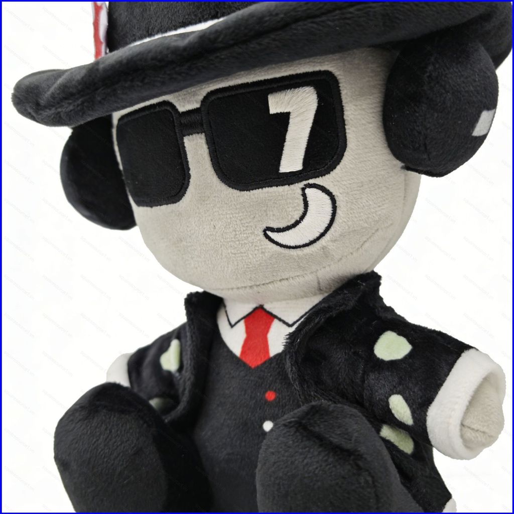 SS Roblox Forsaken chance Plushie Suited Guy Sang Trọng Trò Chơi Đồng Hành Búp Bê