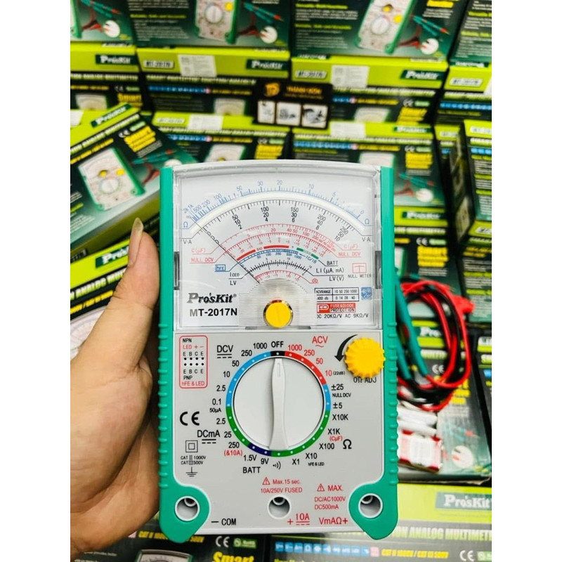 ĐỒNG HỒ ĐO VẠN NĂNG PROKIT MT-2017N