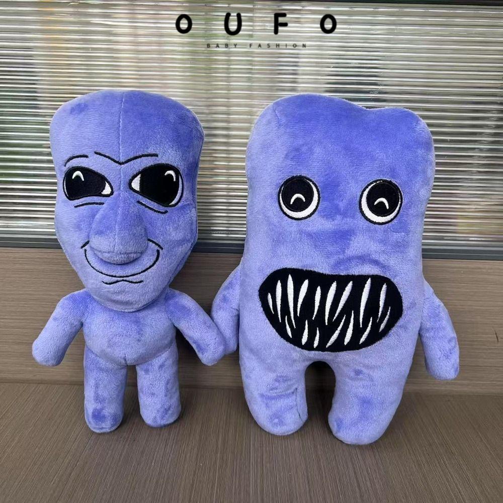 Đồ chơi sang trọng OUFO Ao Oni, Búp bê sang trọng nhồi bông màu xanh sang trọng, Hình hoạt hình Anim