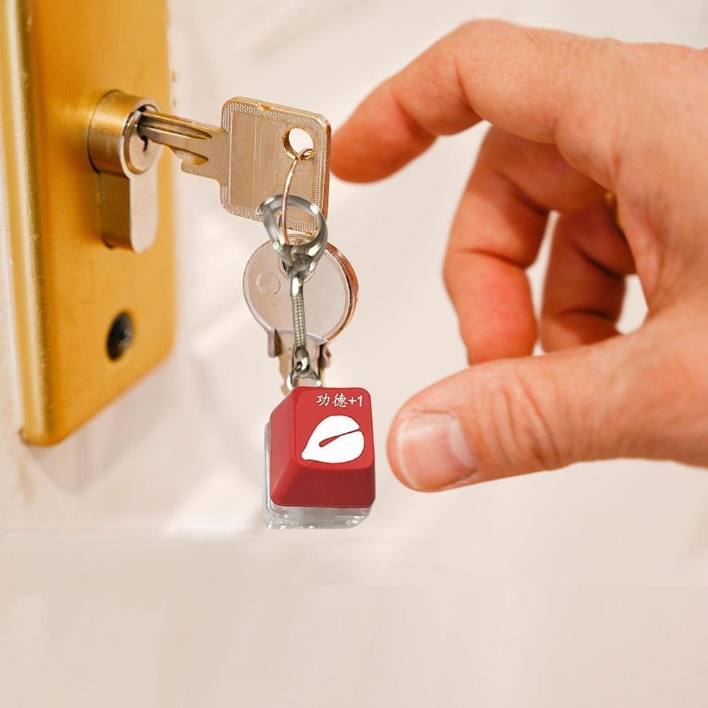 Keyboard Fidget Keychain Stress Relief Toys Fun and Relaxing Fidget Toys Finger Keyboard Toy Clickin