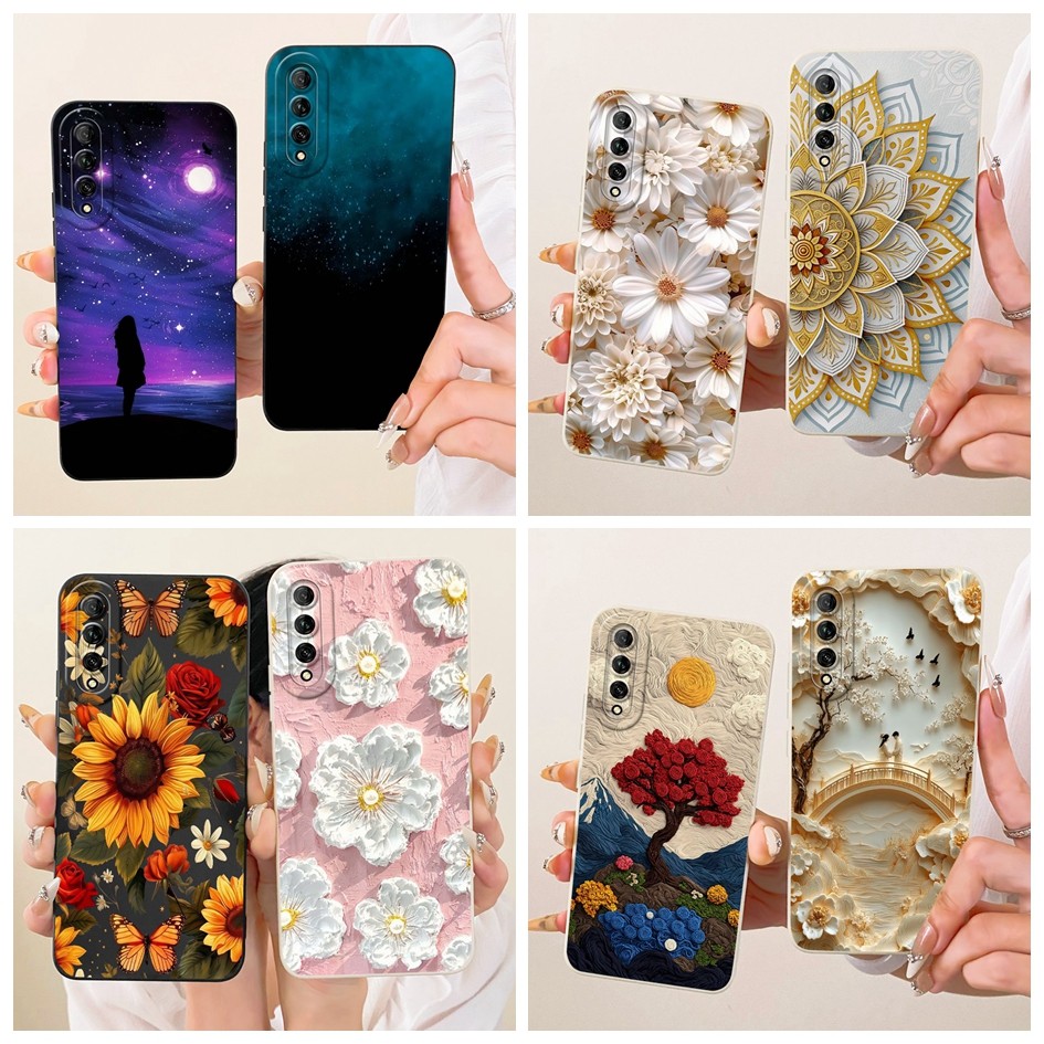 Vỏ Bảo Vệ Camera Cho Huawei Y9s P Smart Pro 2019 Ốp Lưng STK-L21 STK-LX3 STK-L22 Vỏ Điện Thoại Không