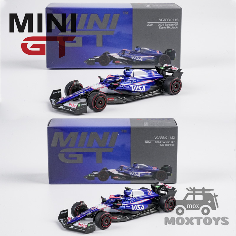 MINI GT 1: 64 VCARB 01 2024 Xe mô hình di động Bahrain GP