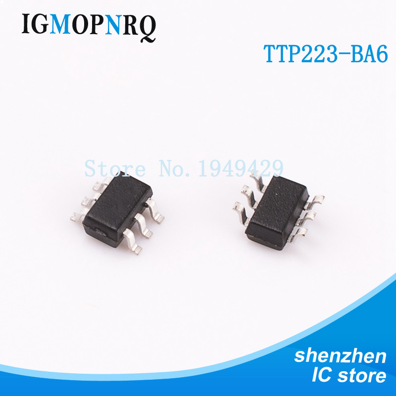 20 CÁI TTP223-BA6 TTP223 SOT23-6 SOT IC mới và nguyên bản