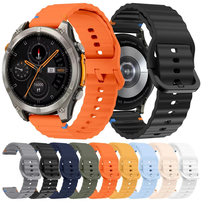 Dây đeo silicon cho Zeblaze Stratos 4 Vòng đeo tay GPS Vibe 8 7 Pro / Btalk 3Pro / GTS 3 / Ares 3 Pr