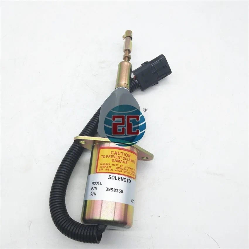 3958160 Tắt Van điện từ tắt SA-4978 12V Phù hợp cho động cơ Cummins 6BT 5.9L