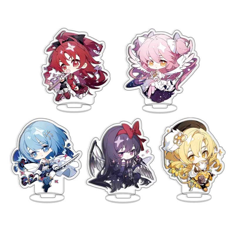 Anime Puella Magi Madoka Magi Acrylic Stand Akemi Homura Figures Display Collection Desk Decoration 