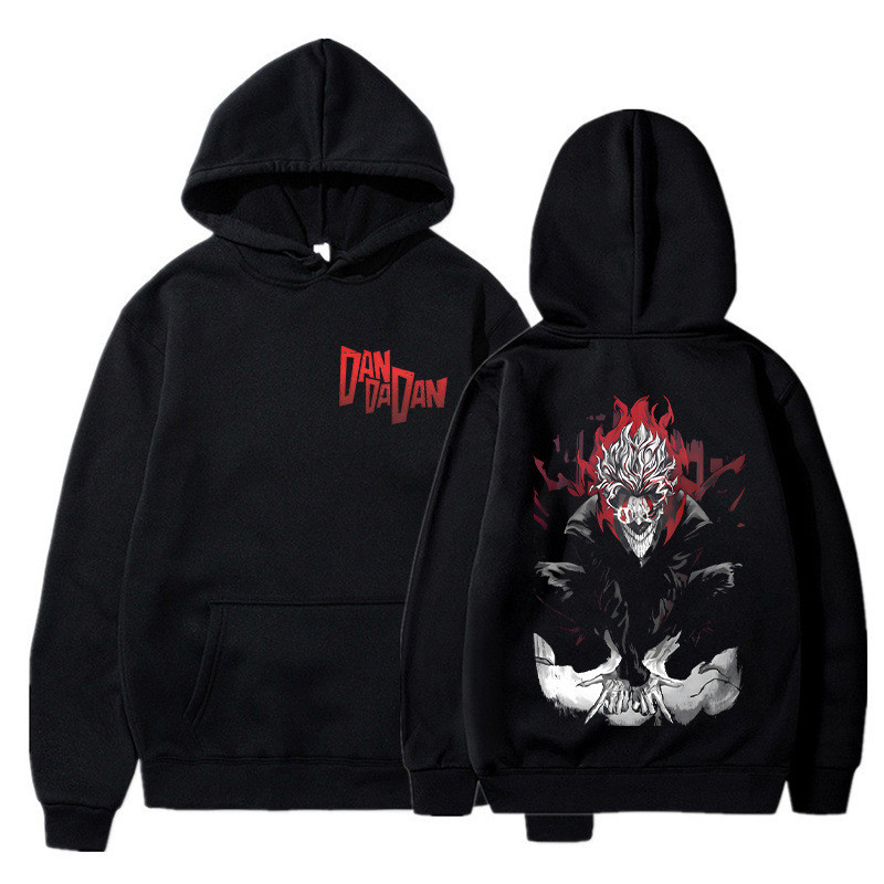 Bữa tiệc dũng cảm Hàng hóa Áo hoodie dandadan In Hình Phố Cao Cấp Thiếu Niên Hợp Thời Trang Áo Rời Á
