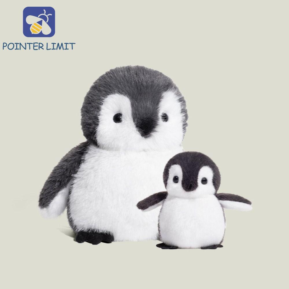 POINTER LIMIT Penguin Đồ chơi sang trọng, Thú nhồi bông thú vị Chim cánh cụt nhồi bông, Trang trí nộ