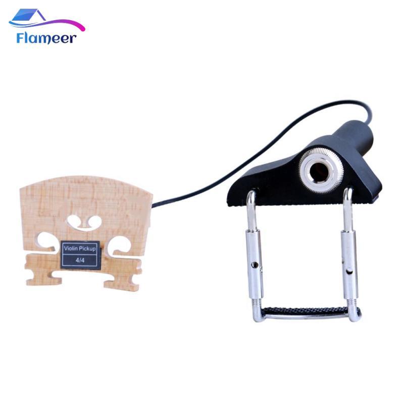 Pickup cho violin cầm tay Piezo Violin Pickup Nhạc cụ Micro