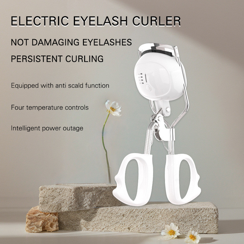 Phong Cách Mới Năm Thế Hệ Điện Perm Kim Loại Máy Uốn Mi Không Kẹp Thịt Uốn Điện Làm Nóng Lông Mi Máy