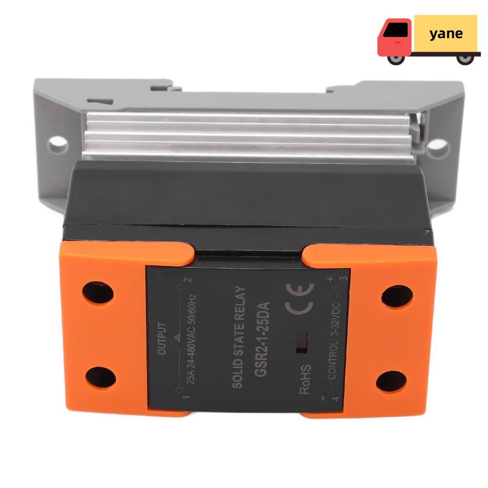 Rơle thể rắn YANE, Đầu vào DC 3 ‐ 32V sang đầu ra AC 24 ‐ 480V GSR2-1-25DA DC sang AC SSR, Mạch điều