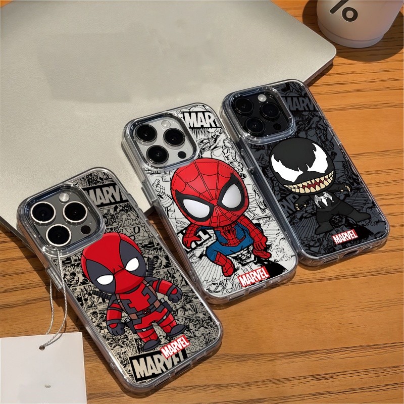 Ốp Điện Thoại Người Nhện Groot Cho OPPO Realme C53 C55 C75 C65 C63 C35 C31 C30 C33 C15 Mềm Trong Suố