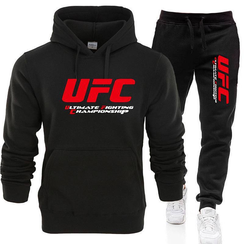 Fighting Martial Arts Print Men's Women's Pullover Suit Hoodie UFC Casual All-Match Sports Pullover 